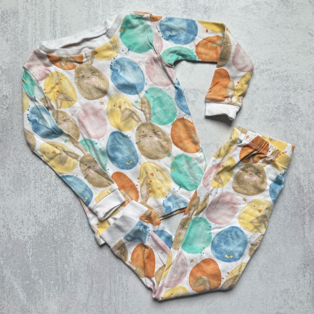Burt's Bees Easter Pajama Set